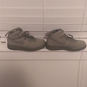 Wolf Grey Air Force Ones